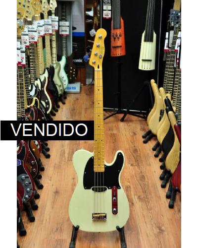 Squier Vintage Modified Telecaster Bass Olympic White